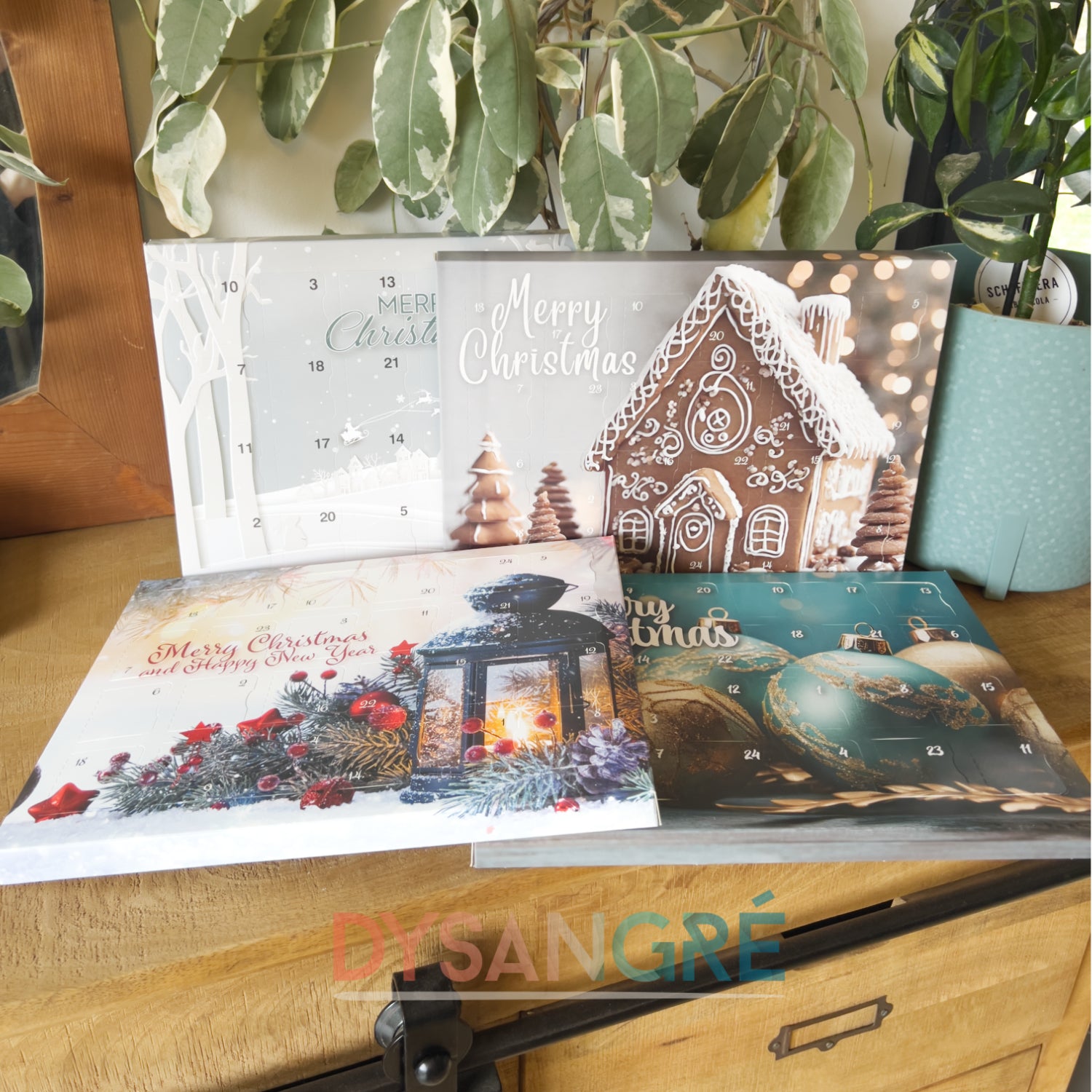 Calendrier de l'Avent fondant senteur de Noël Boule de Noël