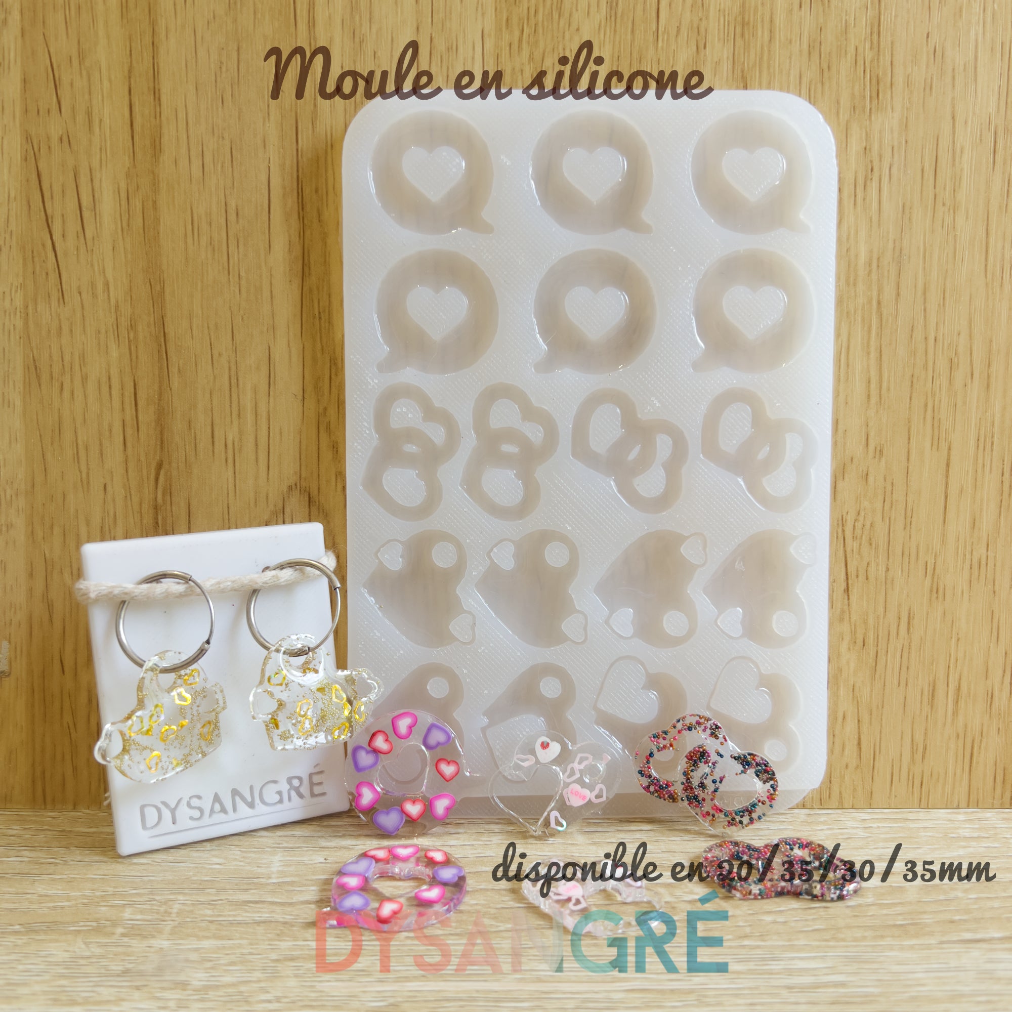 Christmas Tassels Silicone Mold