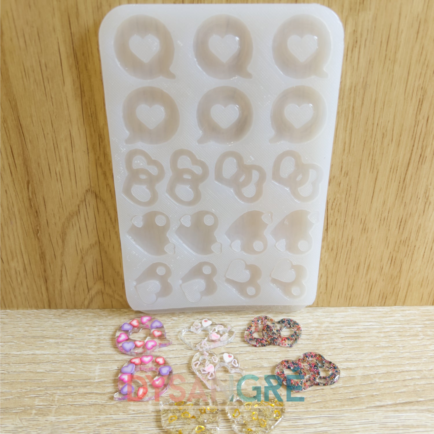 Christmas Tassels Silicone Mold