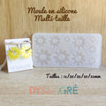 Moule en silicone Pampilles Multi-tailles Fleurs de Paquerette