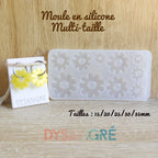 Moule en silicone Pampilles Multi-tailles Fleurs de Paquerette