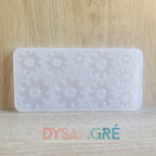 Moule en silicone Pampilles Multi-tailles Fleurs de Paquerette