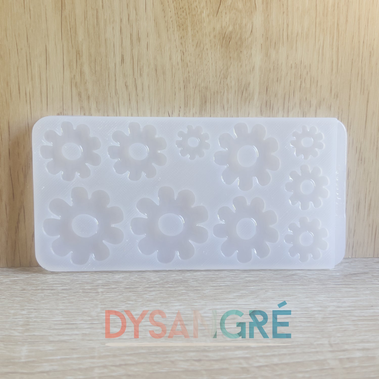 Moule en silicone Pampilles Multi-tailles Fleurs de Paquerette