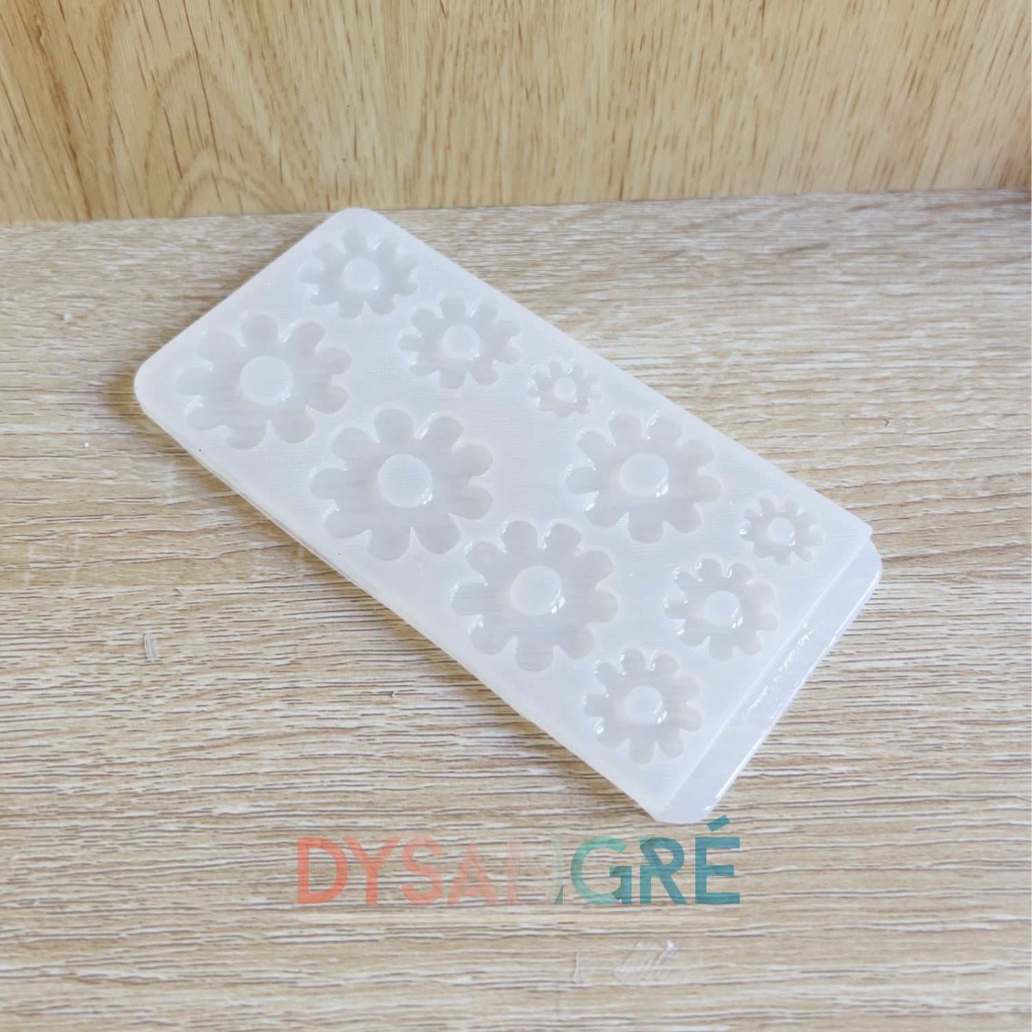 Moule en silicone Pampilles Multi-tailles Fleurs de Paquerette