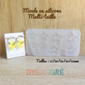 Moule en silicone Pampilles Multi-tailles Fleurs de Monoï