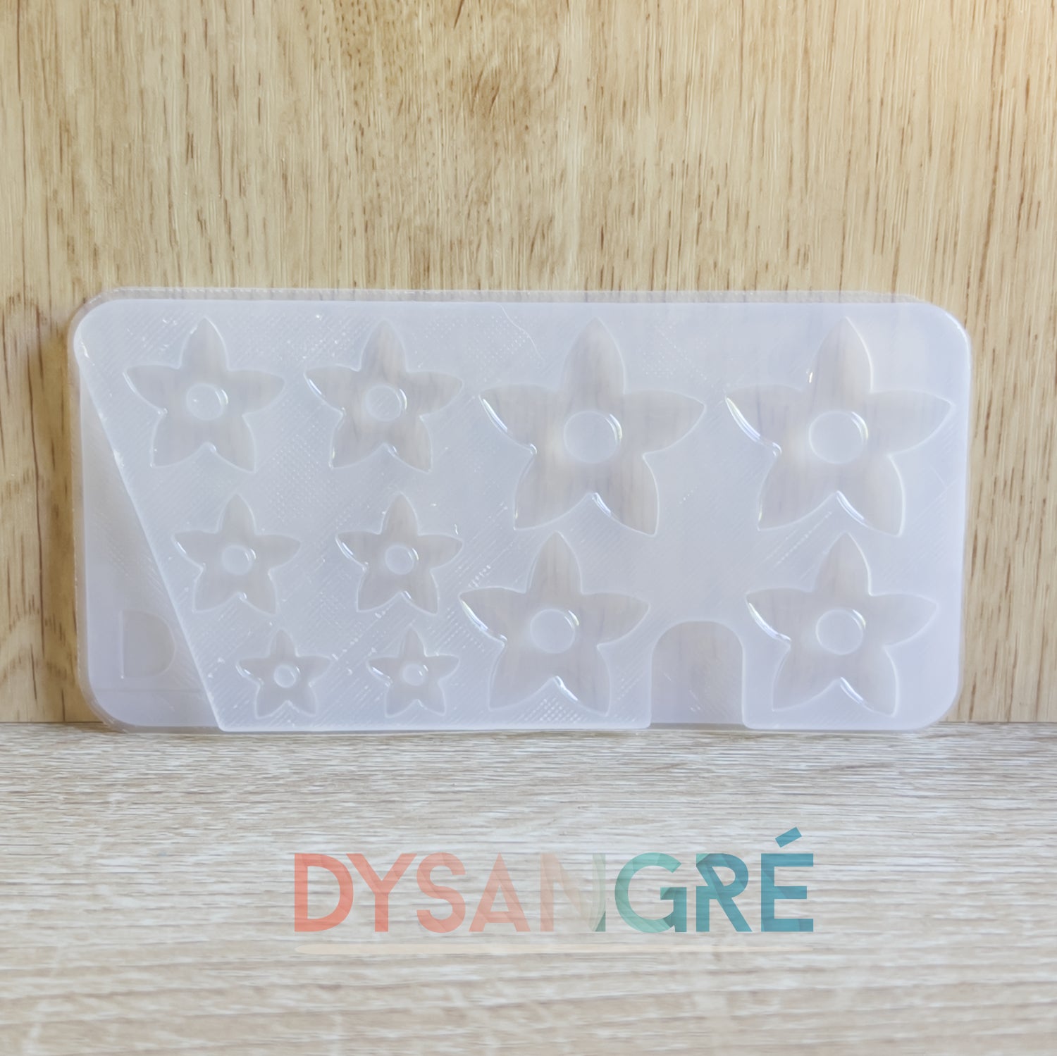 Moule en silicone Pampilles Multi-tailles Fleurs de Monoï