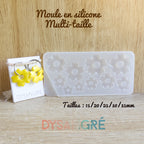 Moule en silicone Pampilles Multi-tailles Fleurs de cerisier