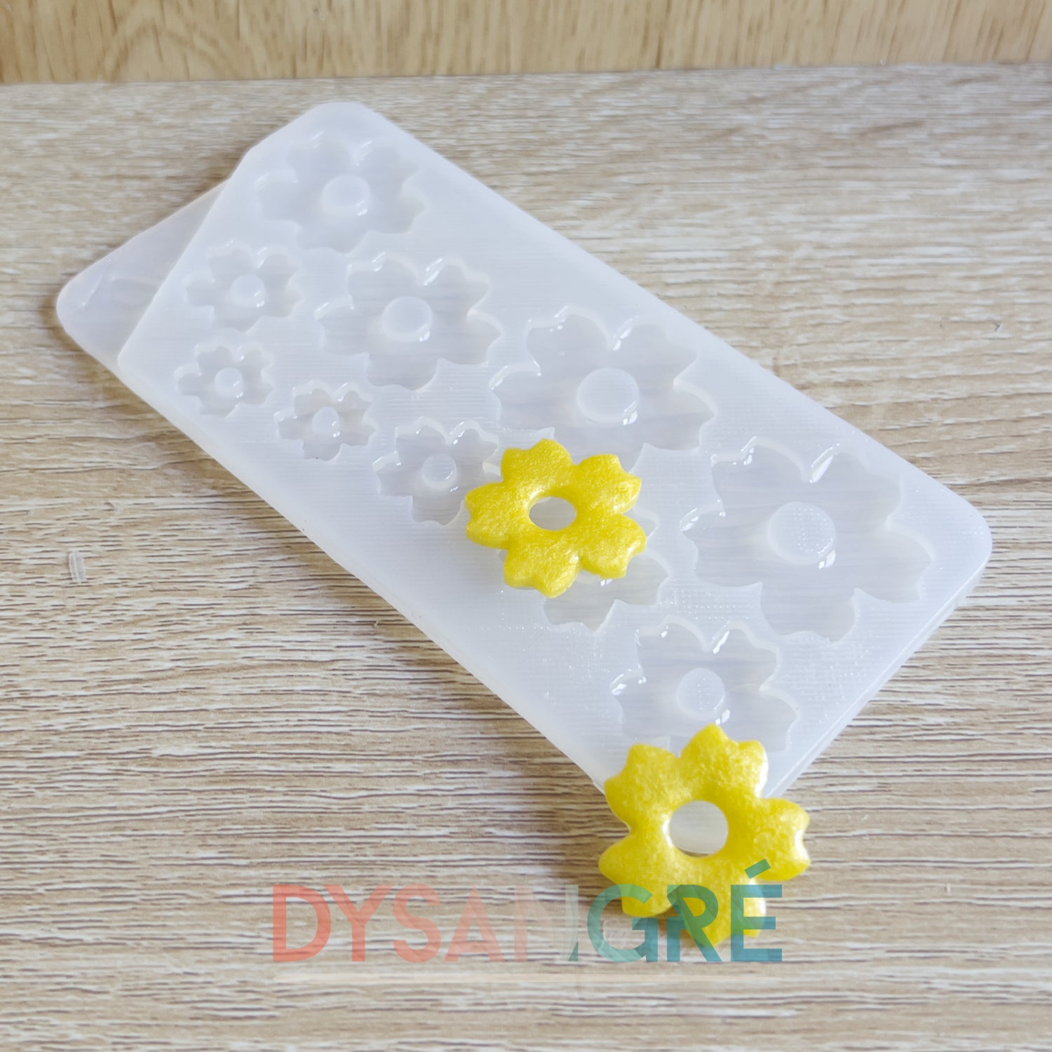 Moule en silicone Pampilles Multi-tailles Fleurs de cerisier