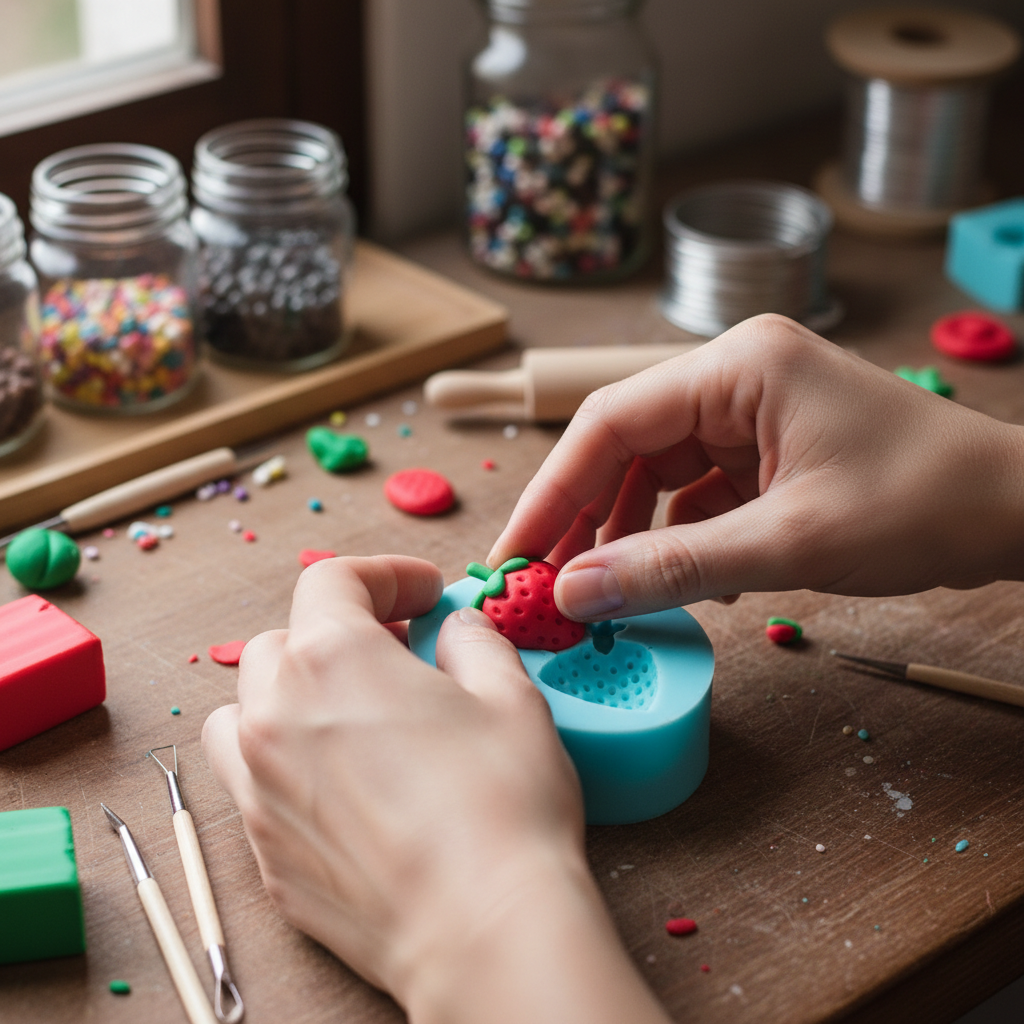 Moule en silicone nageuse 27/11mm