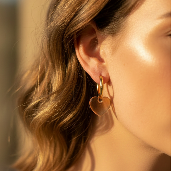 Moule en silicone Pampilles Question de coeur