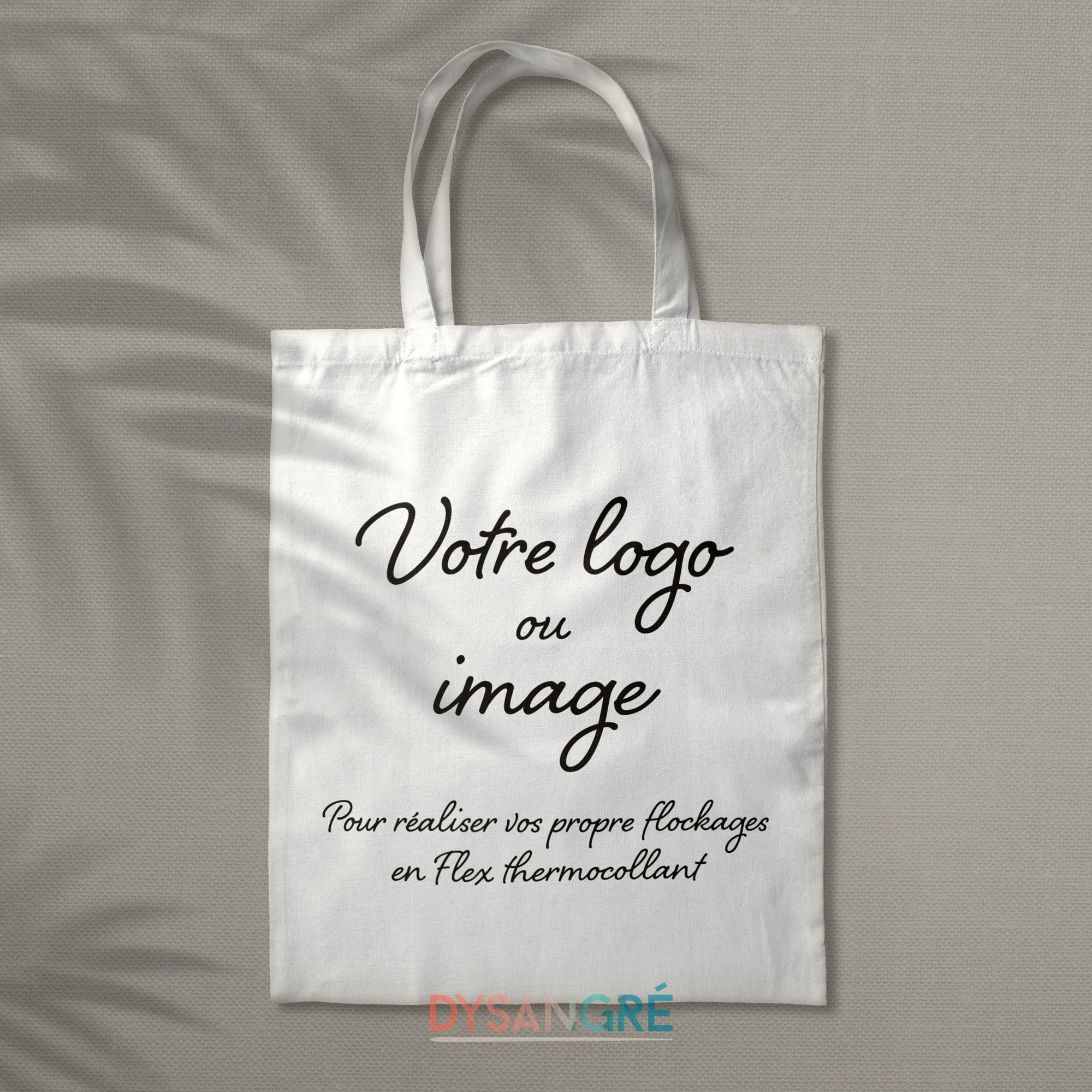 Flexs thermocollant visuel ou logo